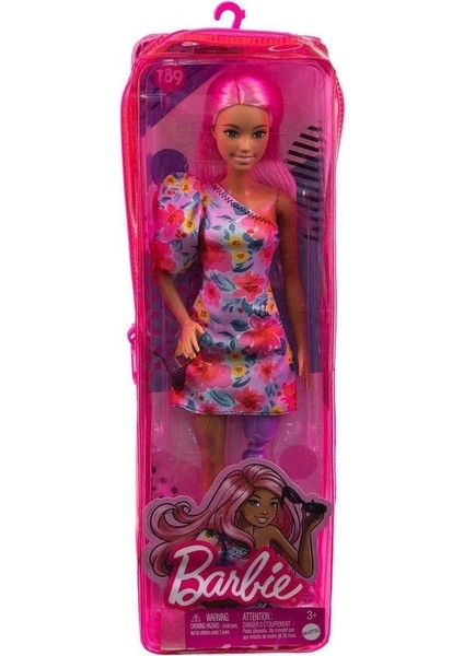 HBV21 Barbie Fashionistas Tek Omuz Elbiseli, Protez Bacaklı 1 Adet