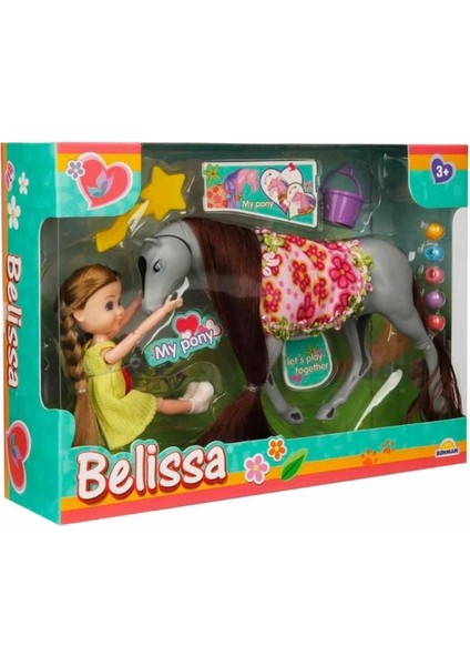 Luxury Belissa'nın Süslü Atı Bebek Seti 1 Adet