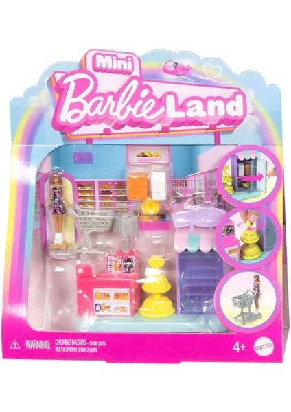 Mini Barbieland Bebek ve Oyun Seti JCR29 - Süpermarket JCR33 1 Adet fırsatları
