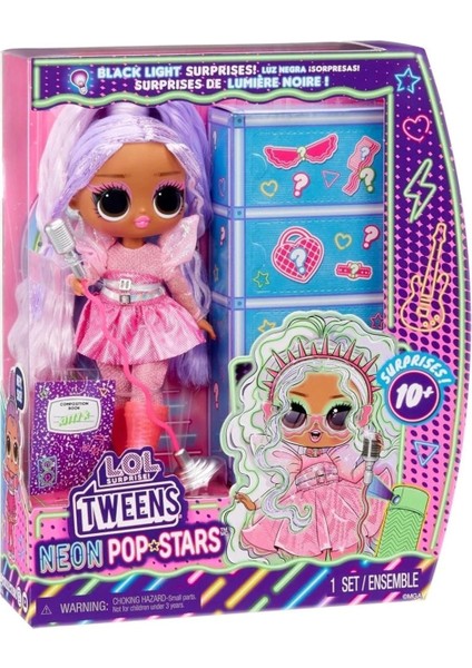 Luxury Tweens Neon Pop Yıldızları Kitty K 120667 1 Adet