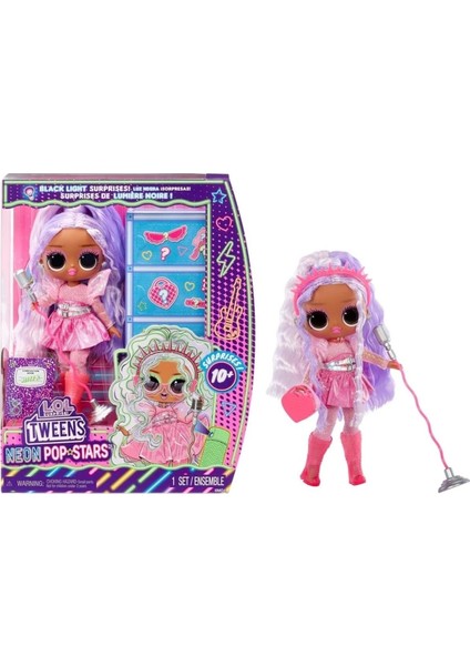Luxury Tweens Neon Pop Yıldızları Kitty K 120667 1 Adet