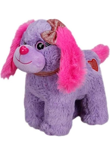 Luxury Peluş Köpek Oturan Renkli 25 cm 1 Adet Fiyatıdır 1 Adet