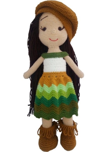 Luxury Amigurumi Organik Oyuncak Bebek 1 Adet