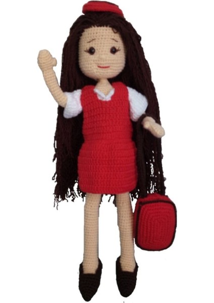 Luxury Amigurumi Organik Oyuncak Bebek 1 Adet