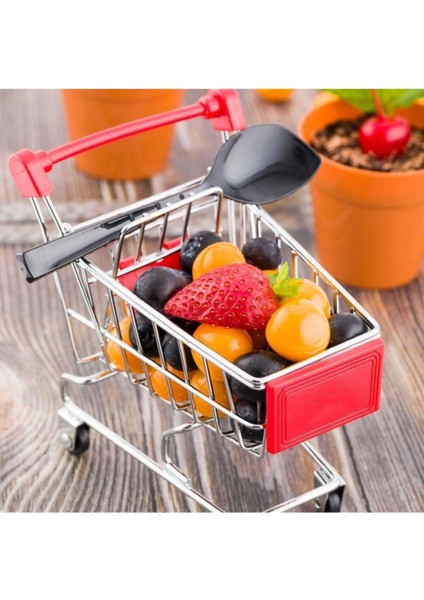 Luxury Minyatür Market Alışveriş Arabası 12 cm 1 Adet fiyatları