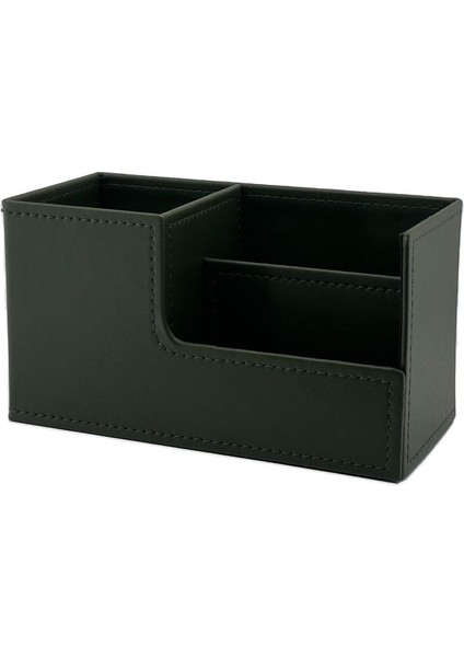Luxury Beyoğlu Serisi Deri Organizer Kalemlik Yeşil 11X20X9.5 cm 1 Adet
