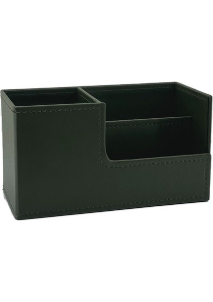 Luxury Beyoğlu Serisi Deri Organizer Kalemlik Yeşil 11X20X9.5 cm 1 Adet fiyatları