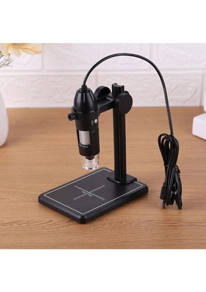 Luxury 1600X Zoom 2mp USB Dijital Mikroskop Ledli Kamera Saç Yaprak Bitki Kuyum Analizi 1 Adet