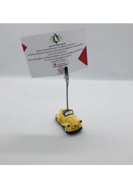 Luxury Küçük Vos Vos Araba Not Tutacağı 1 Adet