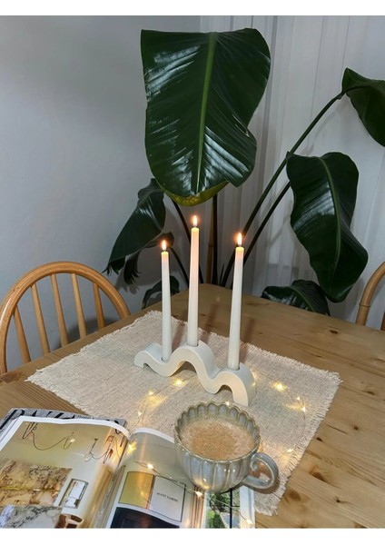 Luxury Dekoratif Mumluk Şamdanlık Büyük Boy Ev Dekorasyon Şamdanlık 1 Adet fırsatları