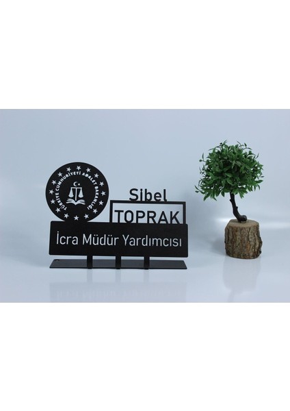 Luxury Icra Müdür Yardımcısı Adalet Bakanlığı Isimlik 1 Adet