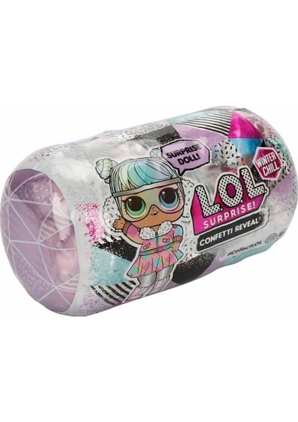 Luxury Civciv Oyuncak L.o.l Surprise Confetti Reveal Winter Chill Sürpriz Paket 1 Adet