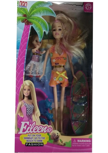 Luxury Oyuncak Eileen Küvetli Bebek / 1 Adet