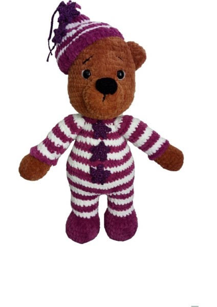 Luxury Amigurumi Organik Oyuncak Ayı 1 Adet