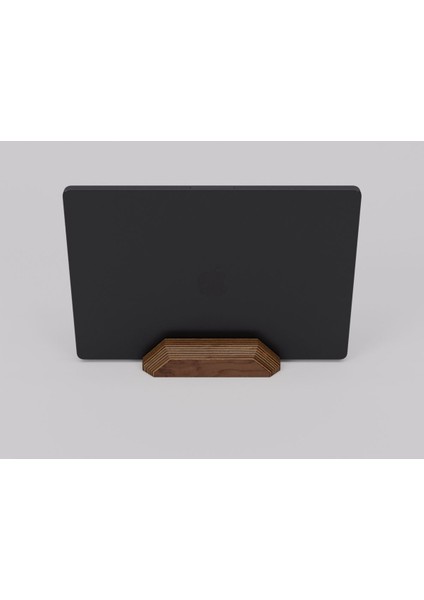 Luxury Doğal Ahşap Dikey Laptop Tutucu 1 Adet indirimleri