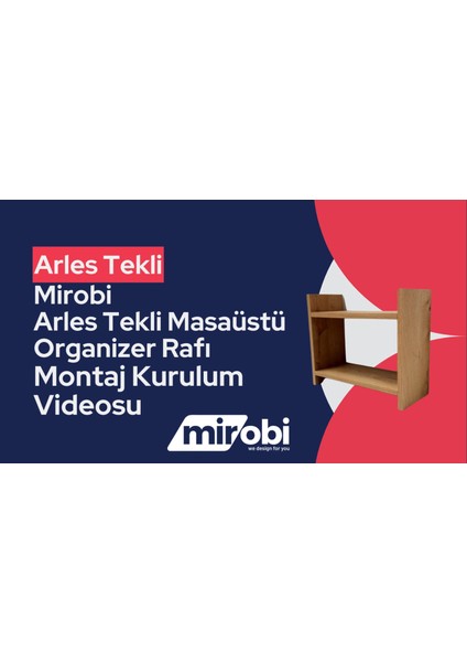 Luxury Arles Çok Amaçlı Dekoratif Raf Masa Üstü Raf Tezgah Üstü Raf Masa Üstü Kitaplık Beyaz 1 Adet