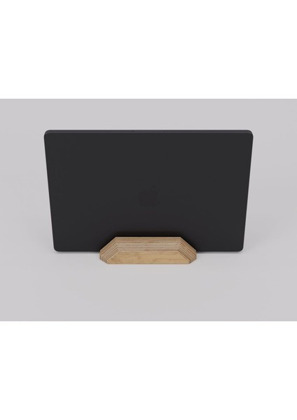 Luxury Doğal Ahşap Dikey Laptop Tutucu 1 Adet indirimleri