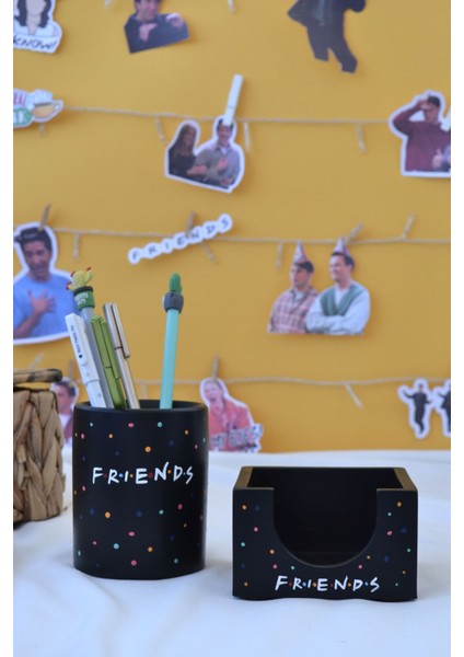 Luxury Ikili Friends Ofis Seti 1 Adet
