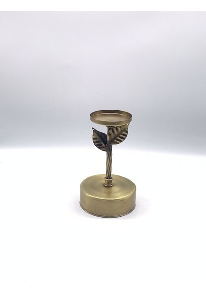 Luxury 3'lü Metal Eskitme Mumluk Bej 1 Adet fırsatları