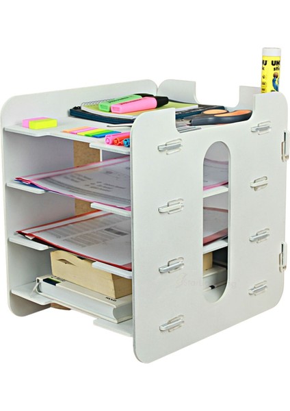 Masa Düzenleyici Organizer Evrak Rafı Masaüstü Organizer Model 1