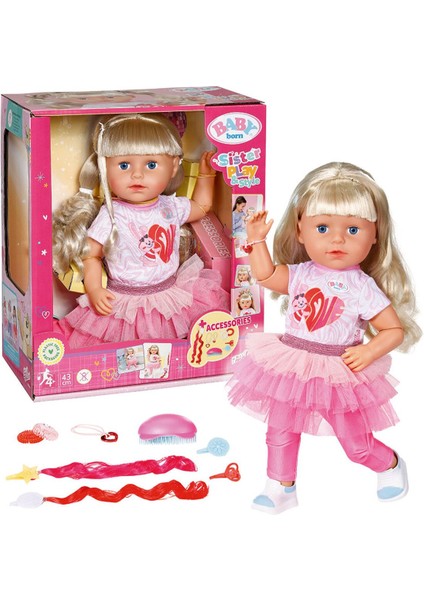 Luxury Baby Born 43CM Kız Kardeş Bebeği 833018 1 Adet