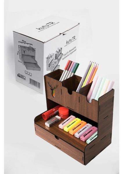 Luxury Masaüstü Kalemlik Organizer MTF0003 1 Adet