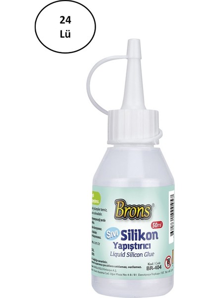Luxury Sıvı Silikon Yapıştırıcı 50 Gram 24'lü 1 Adet