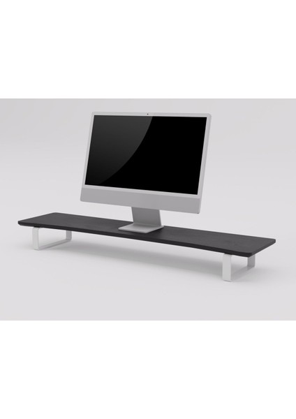 Luxury Doğal Ahşap Monitör Yükseltici Monitor Altlığı Monitör Sehpası Curve 1 Adet fiyatları