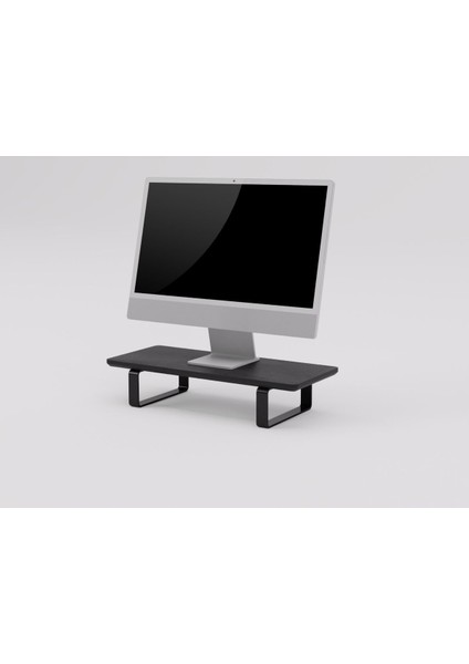 Luxury Doğal Ahşap Monitör Yükseltici Monitor Altlığı Monitör Sehpası Tek Monitör 1 Adet modelleri