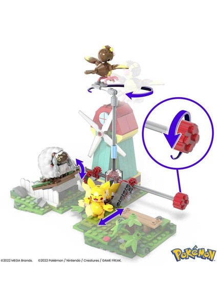Luxury Mega Pokemon Yel Değirmeni HKT21 1 Adet