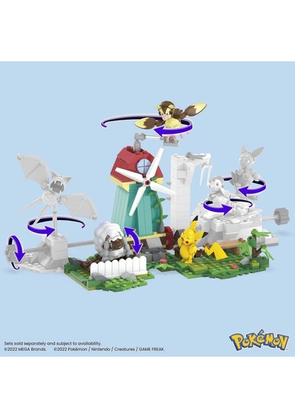 Luxury Mega Pokemon Yel Değirmeni HKT21 1 Adet