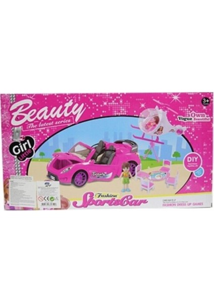 Luxury Beauty Havalı Spor Araba ve Helikopter Oyun Seti Kzl 7898 1 Adet fiyatları
