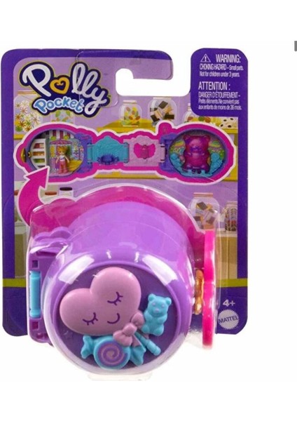 HRD73 Polly Pocket Sevimli Hayvancık Temalı Mini Oyun Setleri 1 Adet