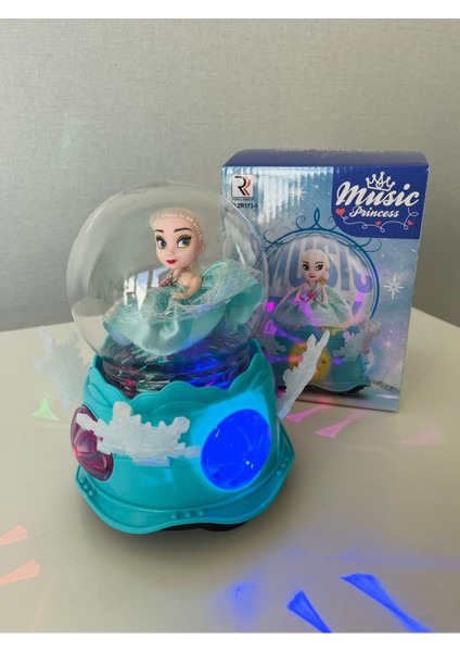 Luxury Işıklı Hareketli Elsa Küre 1 Adet