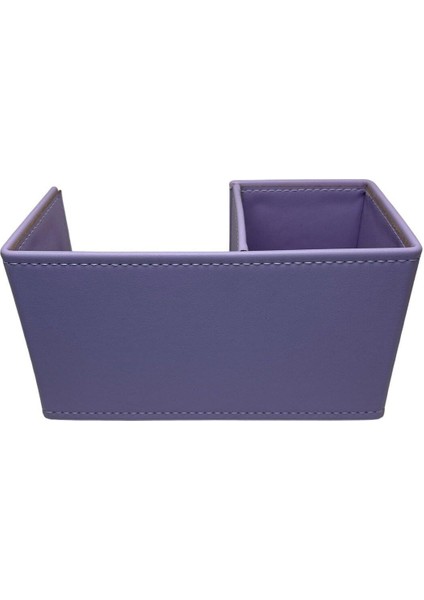 Luxury Masaüstü Deri Organizer Kalemlik (Beyoğlu Serisi) - Pastel Lila 1 Adet fırsatları