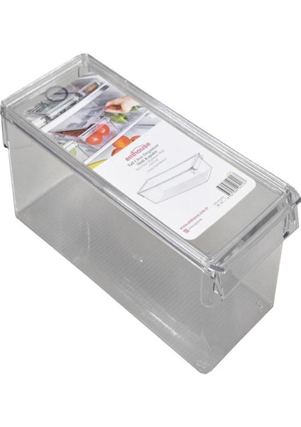 Luxury Tall Clear Organizer Midi Kapaklı Ep 616 1 Adet