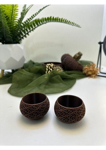 Luxury Mumluk Geometrik Desenli 2'li 3D Baskı 1 Adet fiyatları
