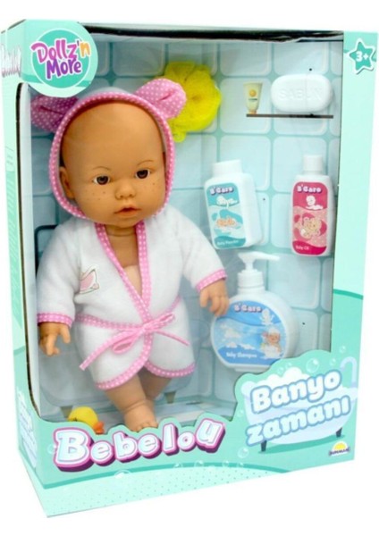 Luxury Bebelou Banyo Zamanı Bebek Oyuncak Akıds 1 Adet