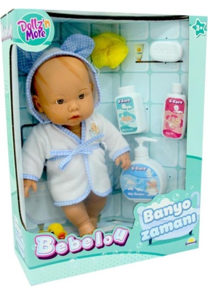 Luxury Bebelou Banyo Zamanı Bebek Oyuncak Akıds 1 Adet
