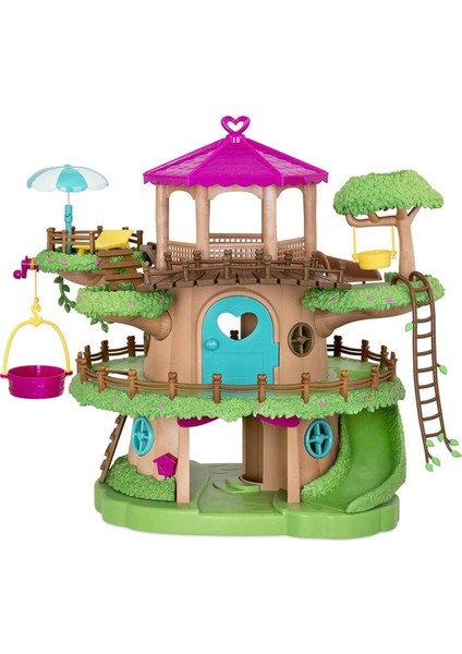 Luxury Ağaç Ev - Toy Treehouse With Accessories 1 Adet