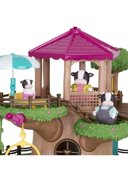 Luxury Ağaç Ev - Toy Treehouse With Accessories 1 Adet