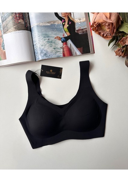Carla Balensiz Dikişsiz Push-Up Invisible Ice-Silk (Görünmez) Sütyen - Ithal Bra