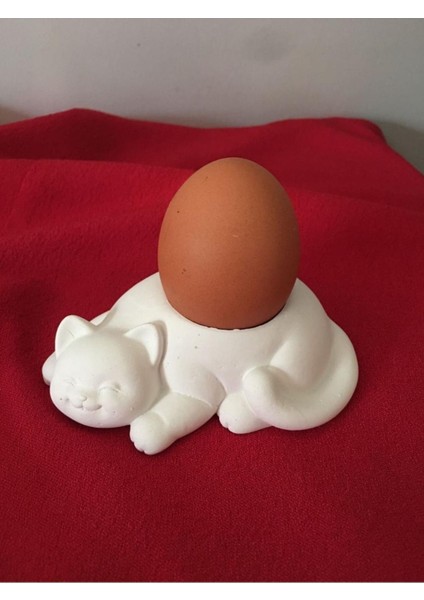 Luxury Kedi Yumurtalık / Mumluk / Seçeceğiniz 3 Adet 1 Adet modelleri