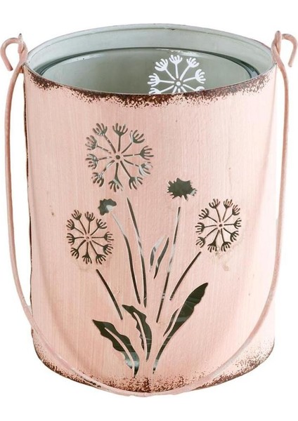 Luxury Buket 1 Tealight Mumluk Pembe 1 Adet