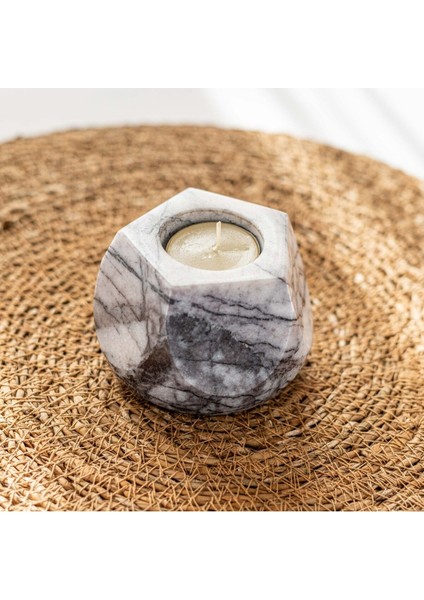 Luxury Stella Mumluk Tealight Beşgen 9x6 1 Adet fırsatları