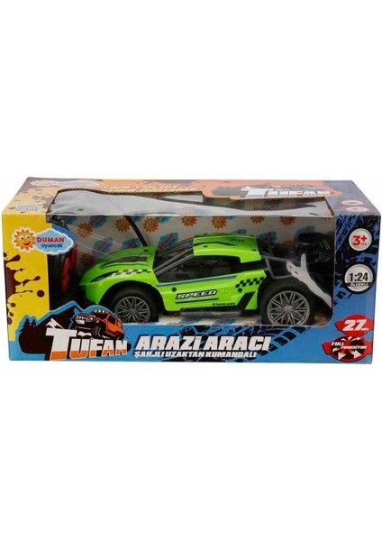 Luxury 1:24 Tufan USB Şarjlı Uzaktan Kumandalı Arazi Aracı 1 Adet