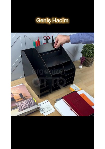 Luxury Fx-Xl Modest - 6 Renk - A4 Evrak Rafı Masaüstü Organizer 1 Adet