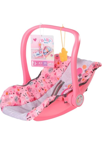 Luxury Baby Born Oyuncak Ana Kucağı Zapf Creation Kalitesiyle Renkli Taşınabilir Bebek Taşıma Koltuğu Puset 1 Adet