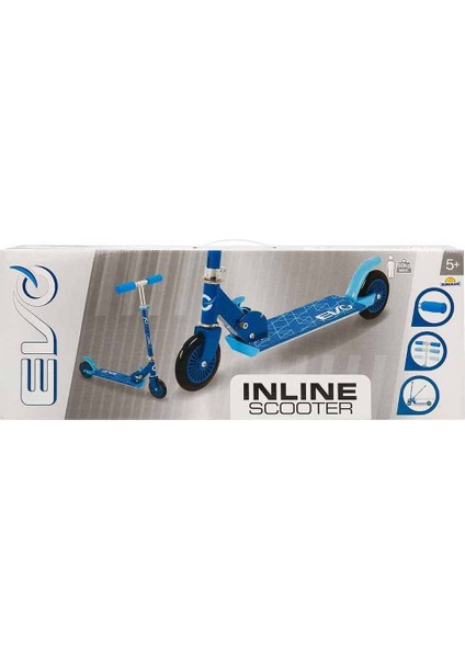 Luxury 2 Tekerlekli Inline Mavi Scooter 1 Adet