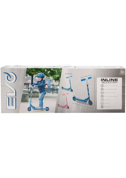 Luxury 2 Tekerlekli Inline Mavi Scooter 1 Adet